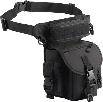 Rugged Military Style Leg Pouch for Men - Waterproof Combat Bag