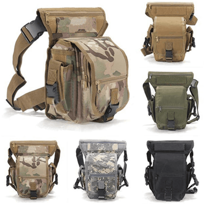 Rugged Military Style Leg Pouch for Men - Waterproof Combat Bag