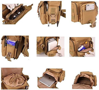Rugged Military Style Leg Pouch for Men - Waterproof Combat Bag