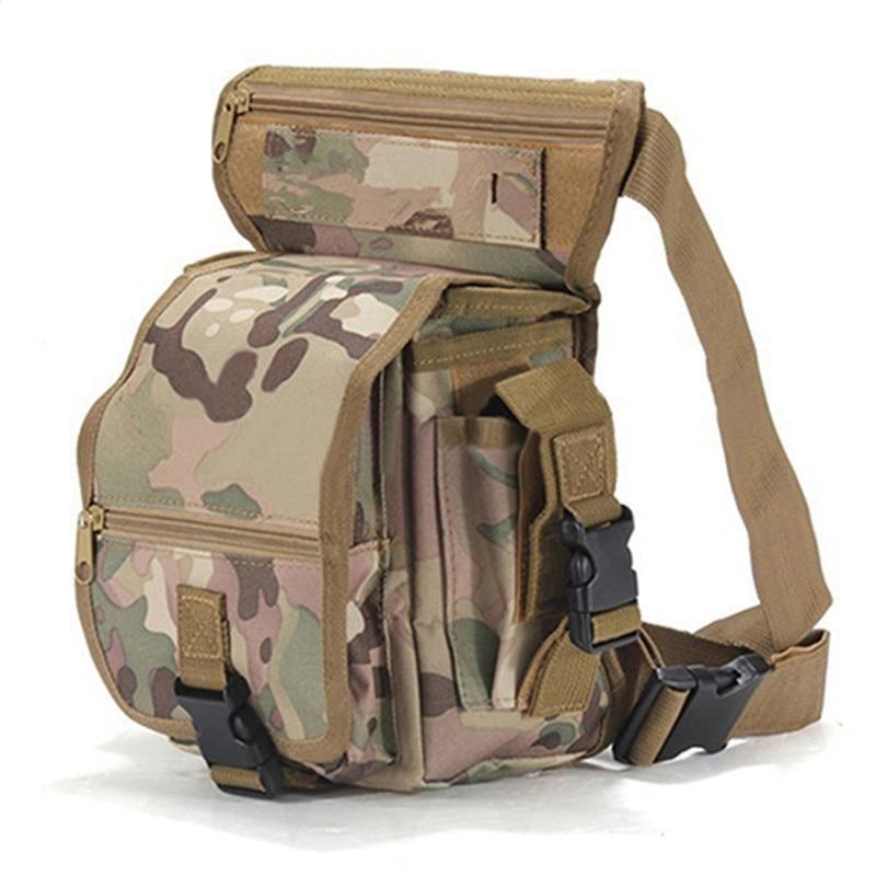 Rugged Military Style Leg Pouch for Men - Waterproof Combat Bag - Pexav