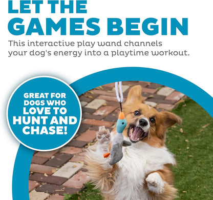 Tail Teaser Dog Play Stick - Perfect for Play and Exercise!-Nora Luxe