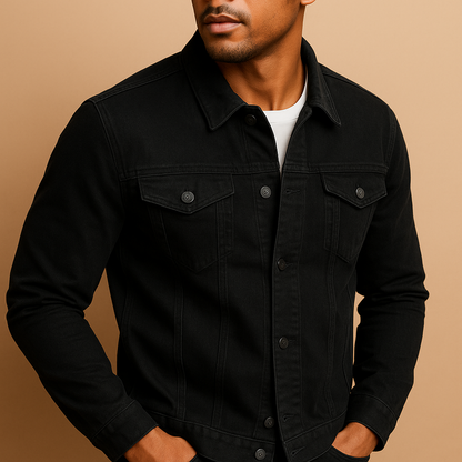 Men’s tailored classic shirt Nathan in breathable cotton with slim fit, collar, and button closure. Ideal for formal events and casual outfits.