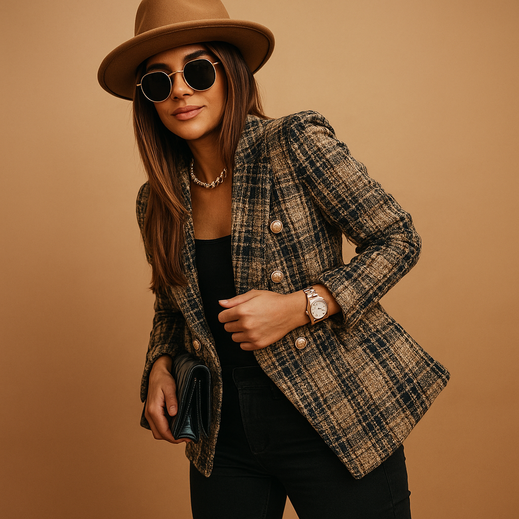 Tailored elegant blazer for women | Selene - Nocini