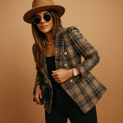 Tailored elegant blazer for women | Selene - Nocini