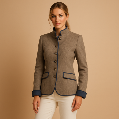 Tailored elegant coat for women | Isabelle - Nocini