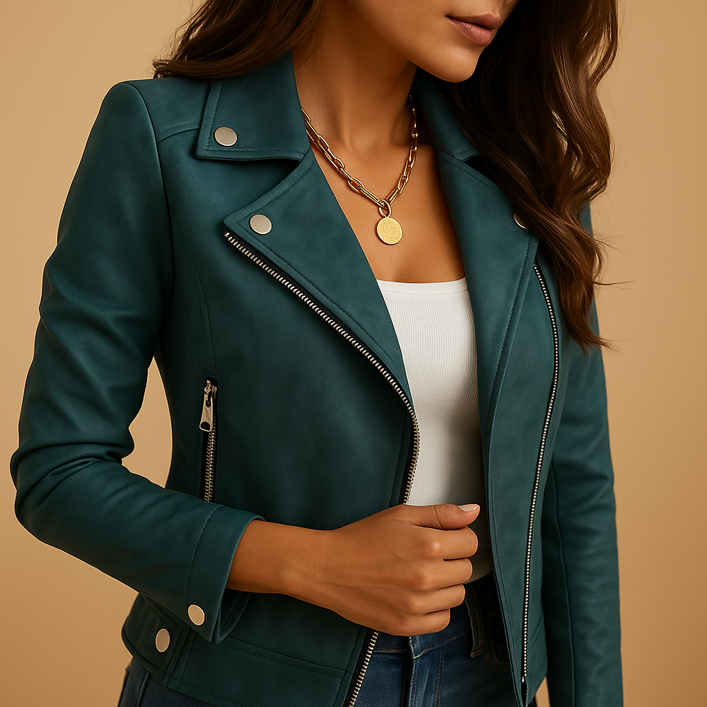 Women’s tailored elegant jacket with a flattering fit and timeless design, suitable for work, casual outfits, and evening wear.