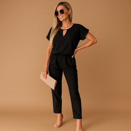 Fit and Flare Women's Jumpsuit Camille - Nocini