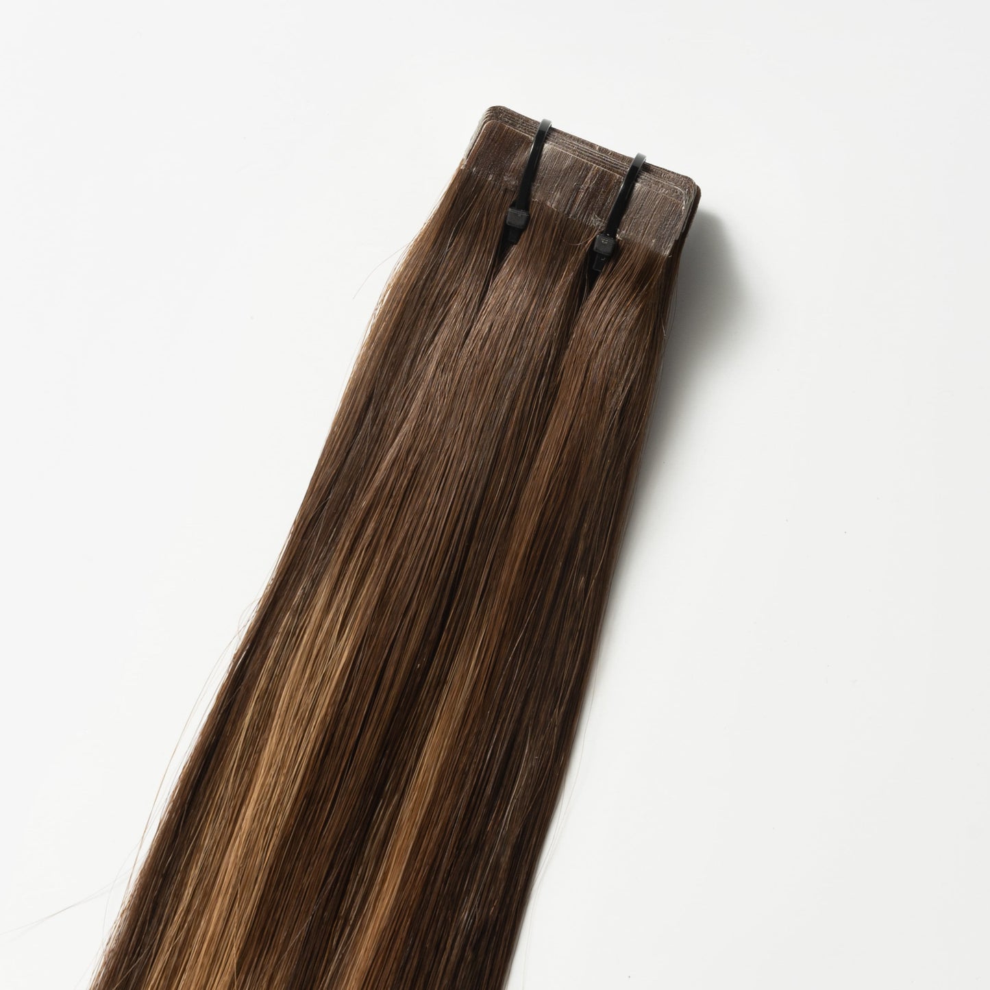Natural Brown Clip in Hair Extensions - Pexav