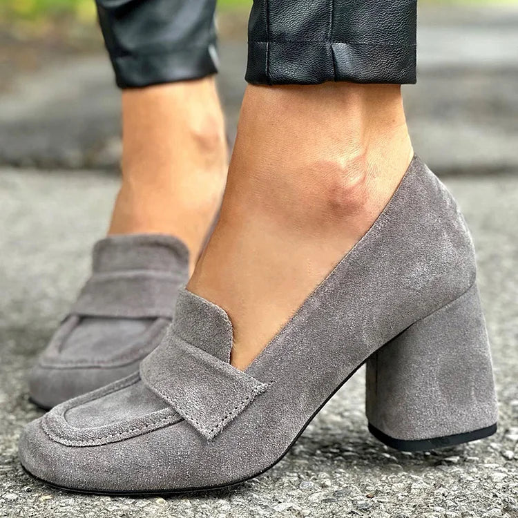 Elegant High Heel Slip On Shoes - Olytrend