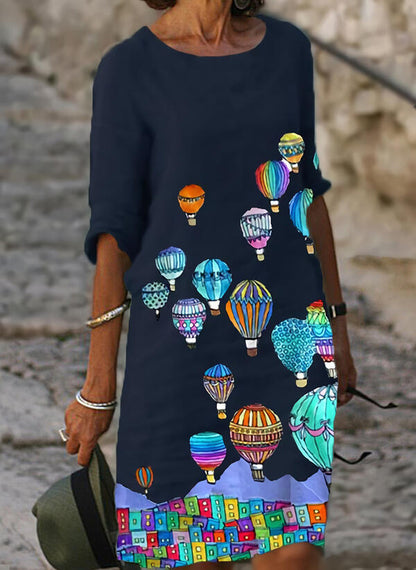Image of Tatum | Women's V-Neck Midi Dress