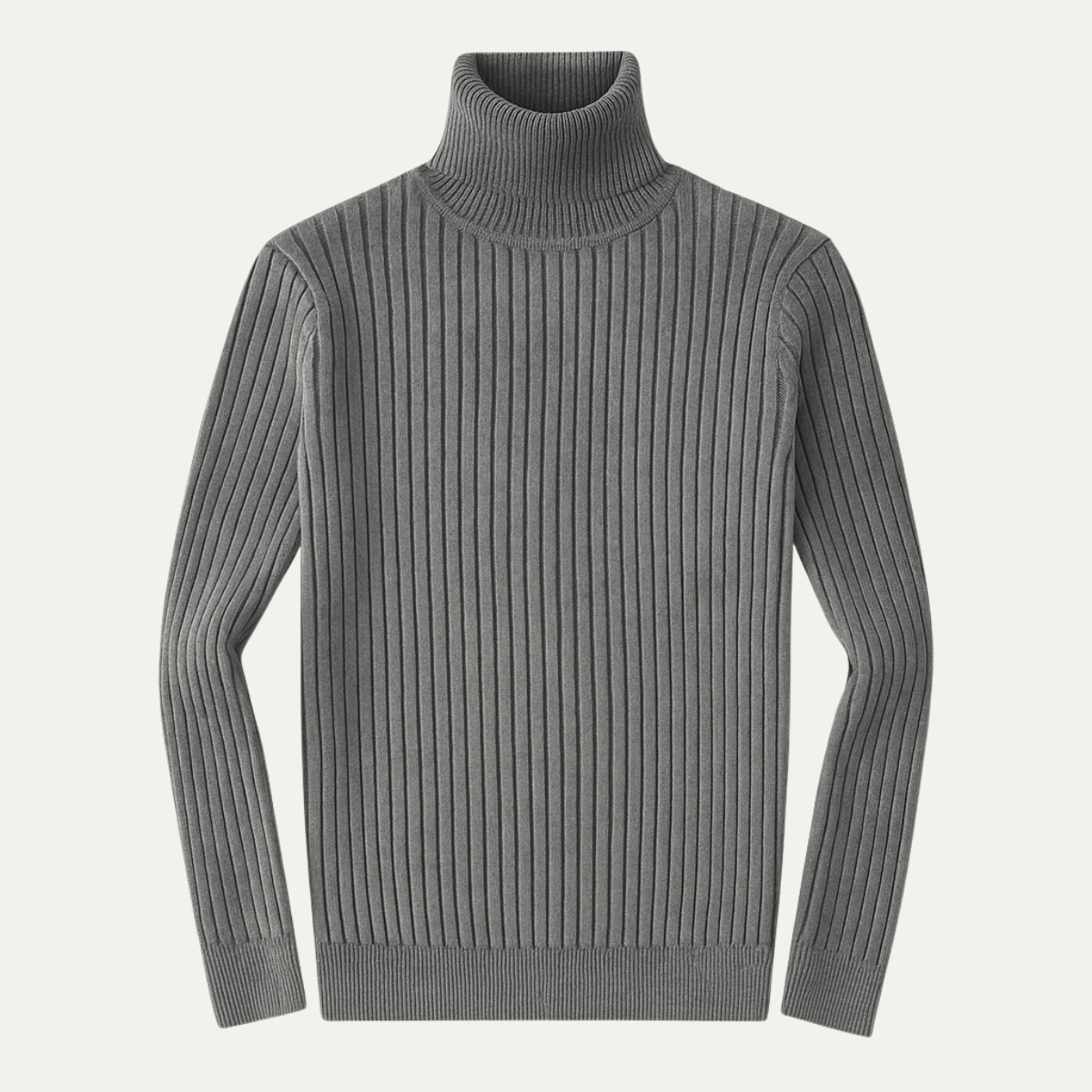 Men's Fitted Crew Neck Knitted Sweater - Nocini