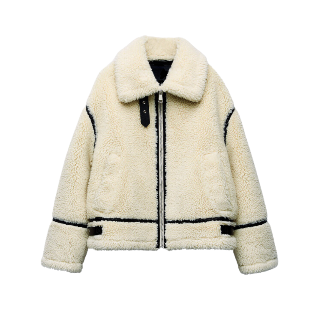 Cozy Aviator Jacket for Women - Pexav