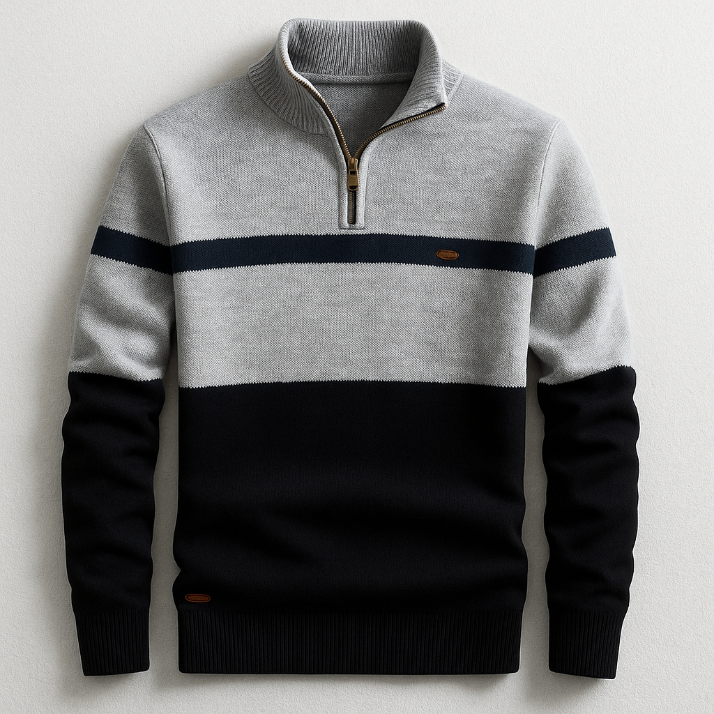 Image of Terry | Men's Half-Zip Pullover Sweater