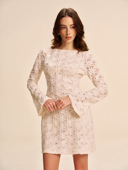 Embroidered Garden Party Maxi Dress