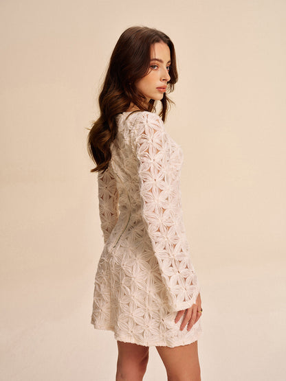 Embroidered Garden Party Maxi Dress