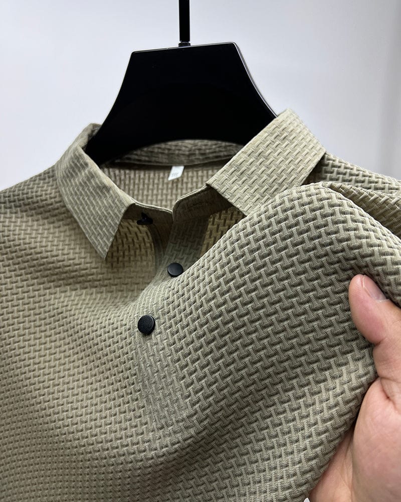 Classic Fit Mens Short Sleeve Golf Shirt