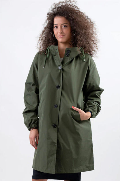 Relaxed Fit Waterproof Women's Jacket