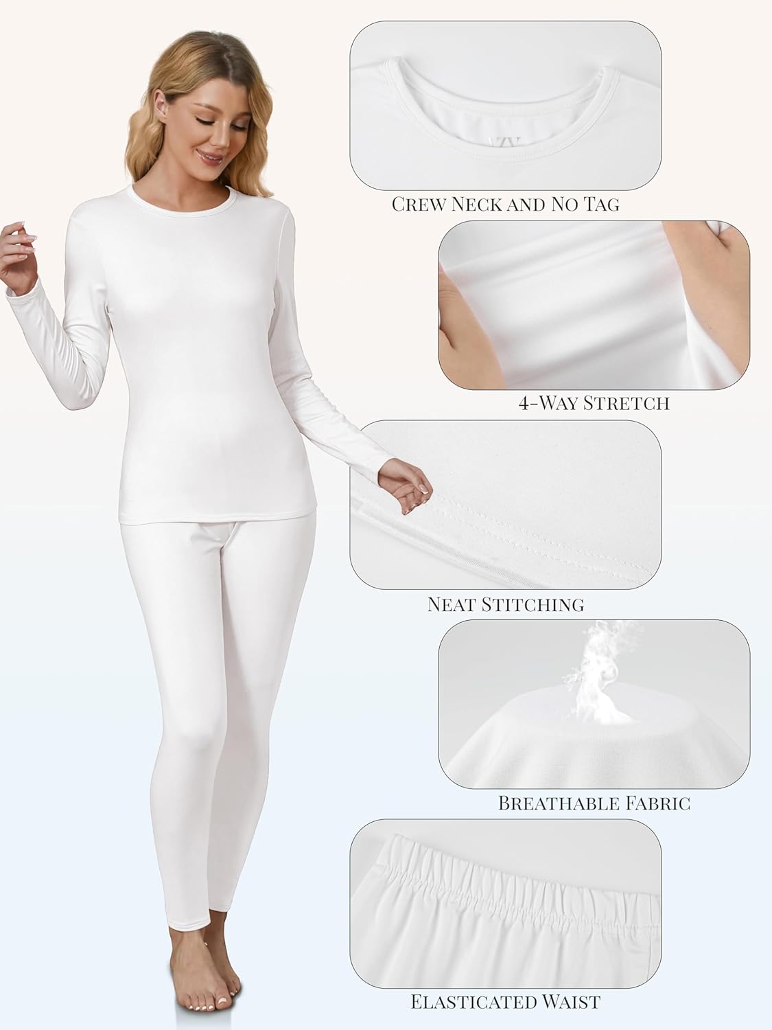 Thermal Underwear for Women - Sophie-Black-XS-Nora Luxe