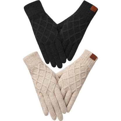 Warm Insulated Smartphone Winter Gloves - Pexav