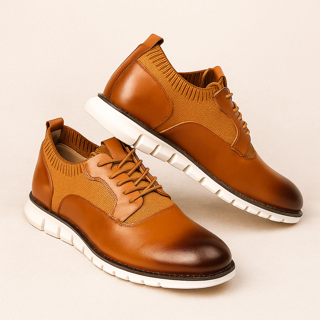 Men's Smart Lace-Up Dress Shoes - Olytrend