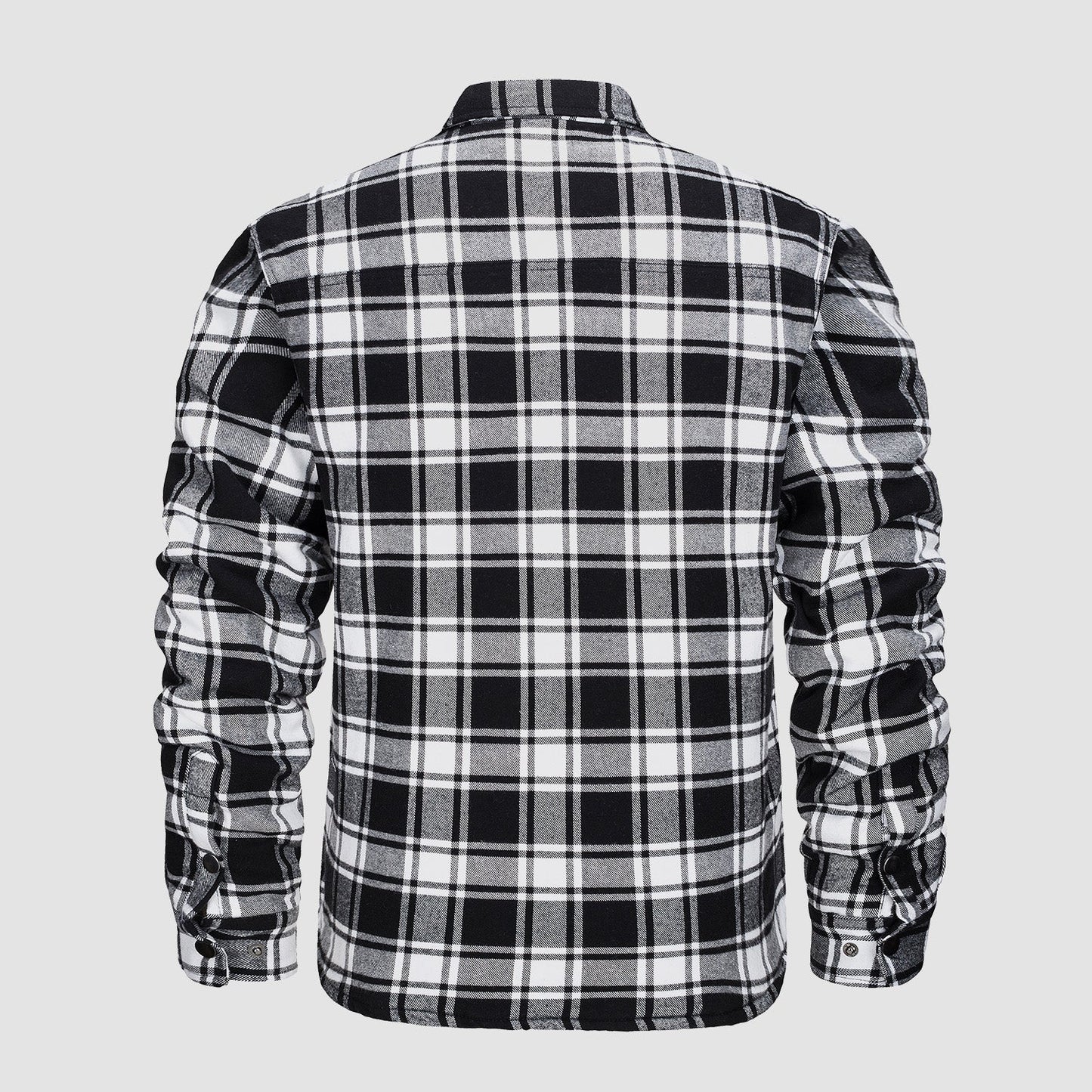 Thorne - Warm Plaid Shirt Jacket for Men