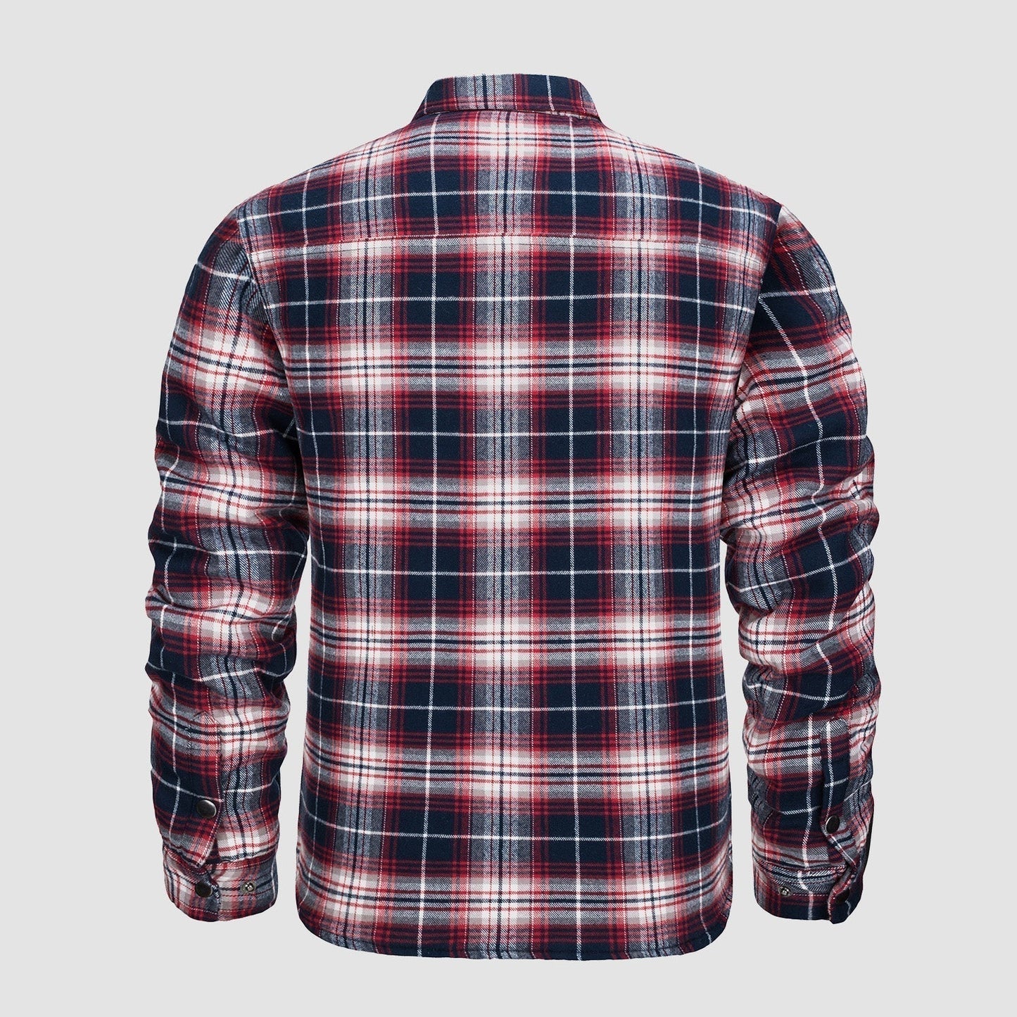 Thorne - Warm Plaid Shirt Jacket for Men