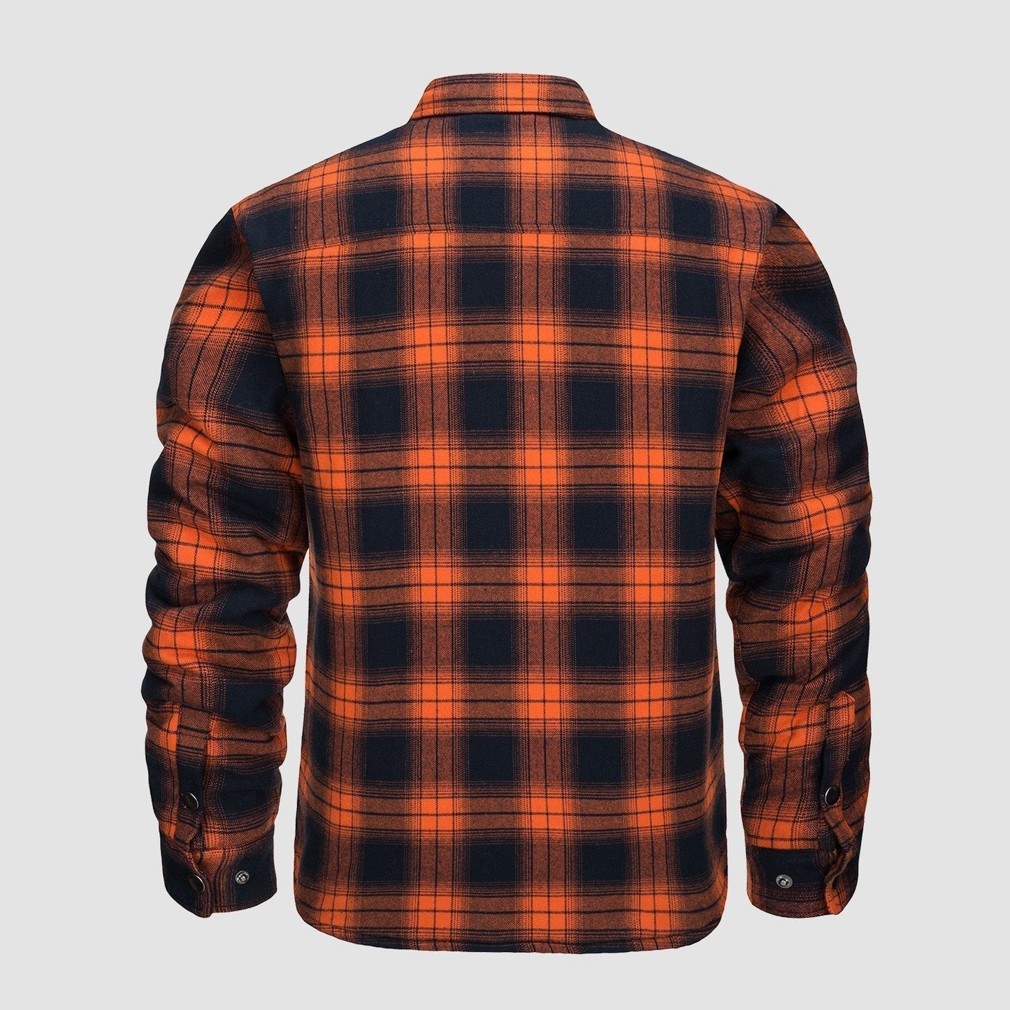 Thorne - Warm Plaid Shirt Jacket for Men