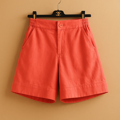 Women’s timeless summer shorts Harper with a classic fit and breathable fabric, perfect for the beach, city strolls, and summer vacations.