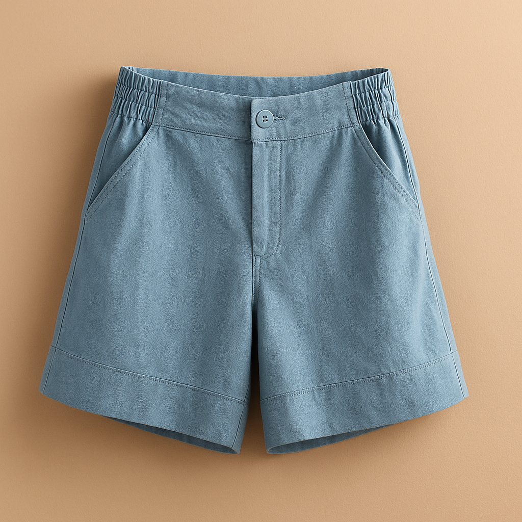 Women’s timeless summer shorts Harper with a classic fit and breathable fabric, perfect for the beach, city strolls, and summer vacations.