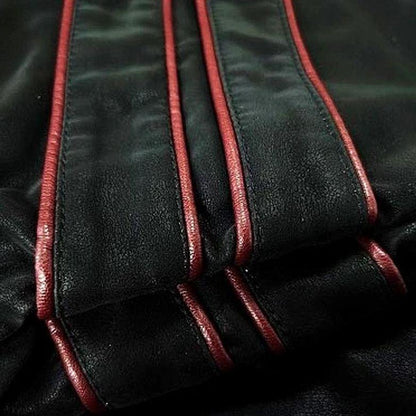 Titanium Rogue Leather Jacket - Hugh-Black-S-Nora Luxe