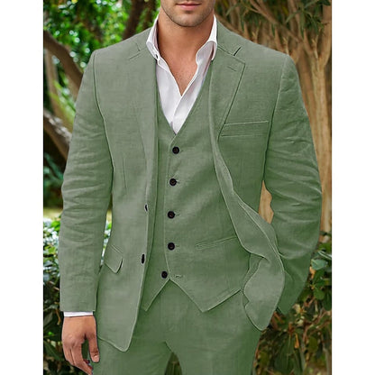 Men's Classic Formal Three Piece Suit