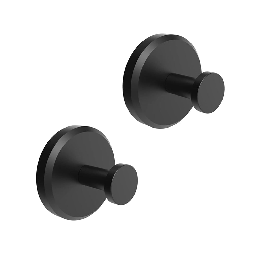 Towel hooks - SuperHold-Black-Nora Luxe