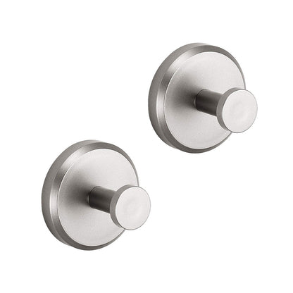 Towel hooks - SuperHold-Silver-Nora Luxe