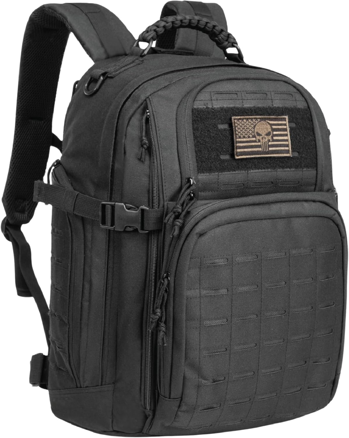 Durable Hiking Backpack with Laptop Compartment and MOLLE