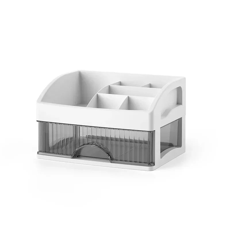 Transparent Acrylic Make-up Organizer - Clarityn-1-The Livary
