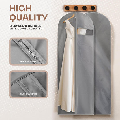 Durable Luggage Clothing Bag with Clear View Pockets