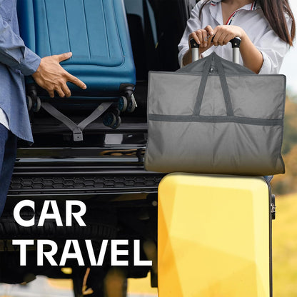 Durable Luggage Clothing Bag with Clear View Pockets