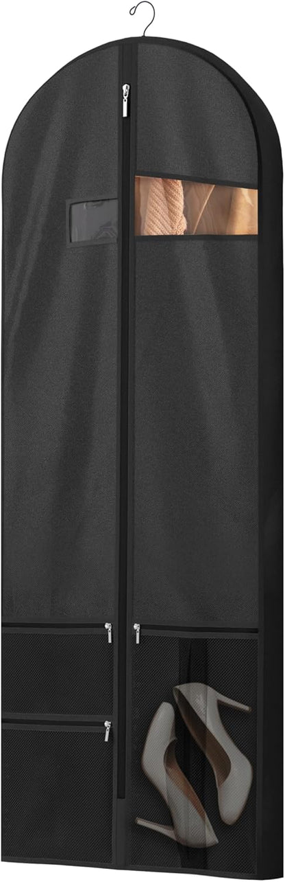 Durable Luggage Clothing Bag with Clear View Pockets
