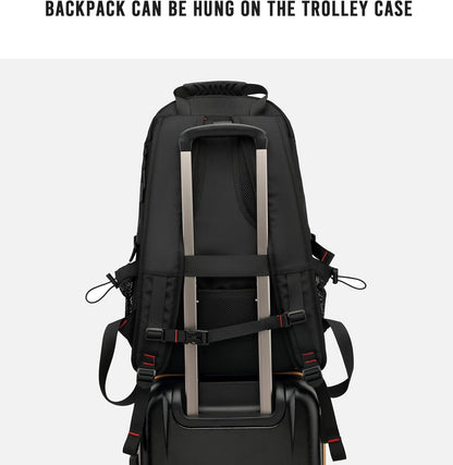 Waterproof Laptop Backpack with USB and Sneaker Pocket