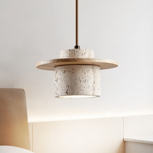 Elegant Stone Pendant Light - Pexav
