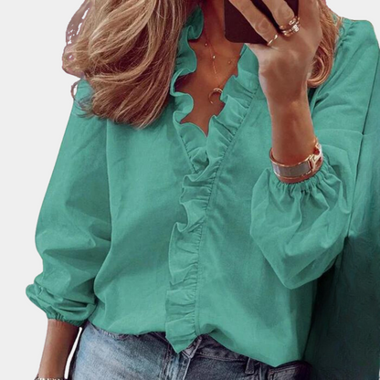 Fashionable Chic Ladies Blouse Isla - Pexav