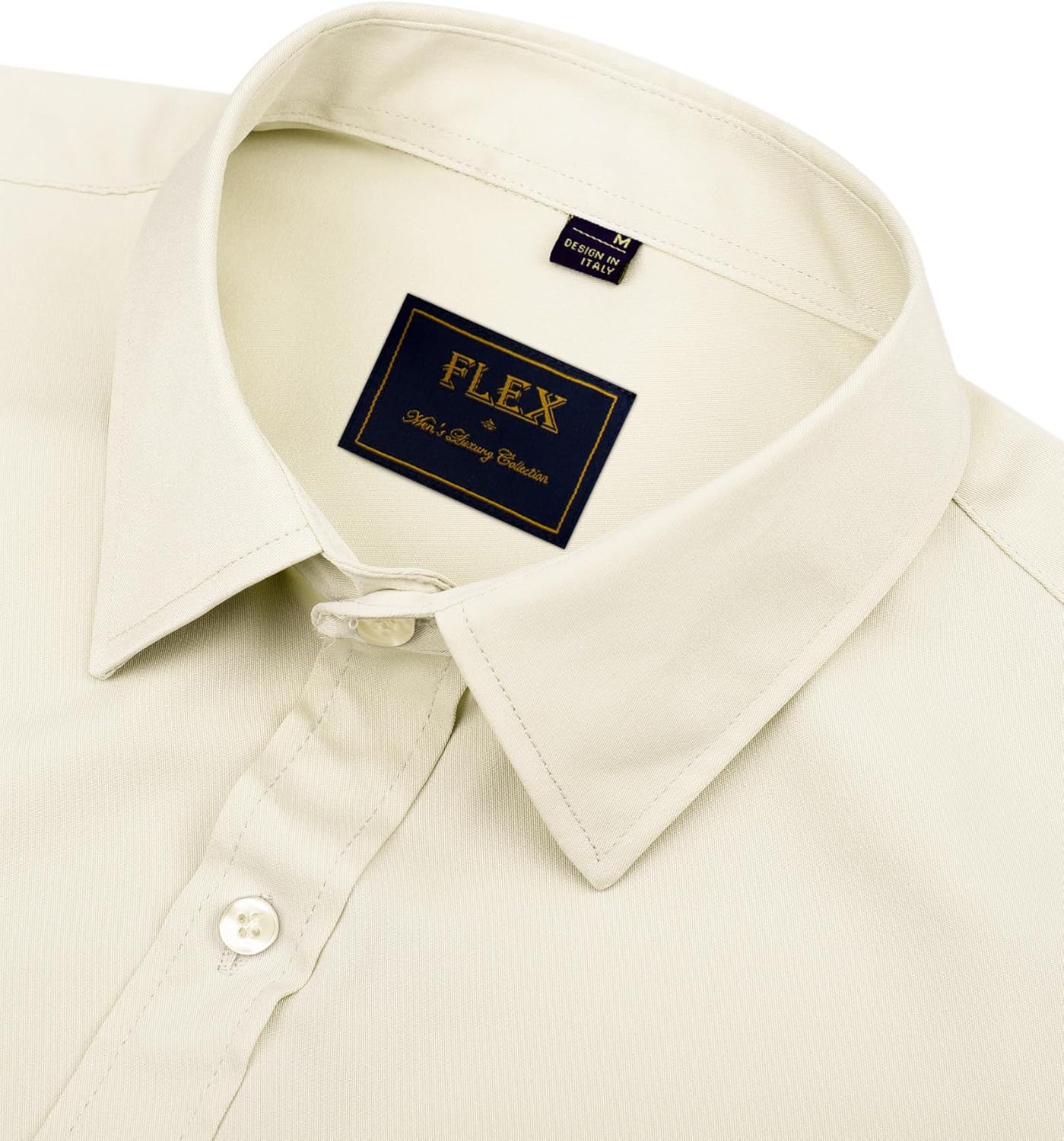 Trendy Anti-Crease Shirt for Men - Tom-Black-S-Nora Luxe