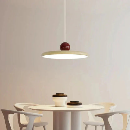 Trendy Bauhaus Glass Pendant Lamp - LunaBau-Beige-11.81 inches-Nora Luxe
