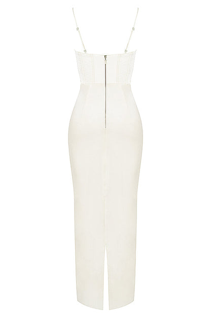 Trendy Corset Maxi Dress - Isabella-Black-XS-Nora Luxe