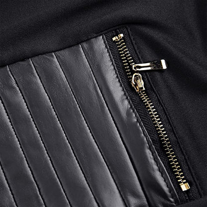 Trendy High-Waisted Leather Trousers for Women - Romy-S-The Livary