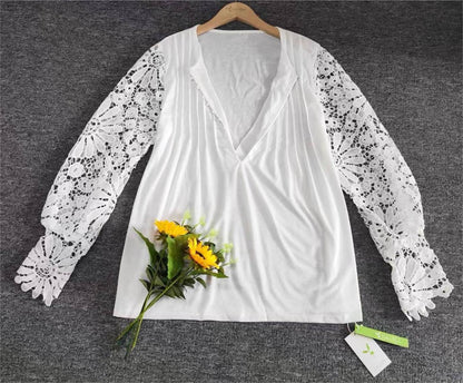 Trendy Ladies Long Sleeve in Solid Colour - AutumnGrace-S-Nora Luxe