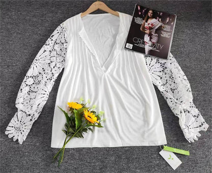 Trendy Ladies Long Sleeve in Solid Colour - AutumnGrace-S-Nora Luxe