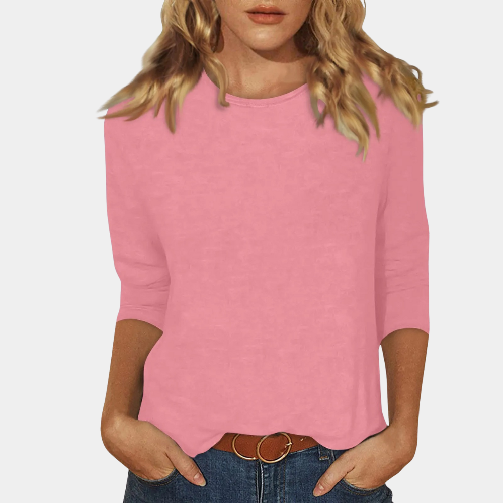 Fashionable Women's Long Sleeve Top - Livia - Pexav