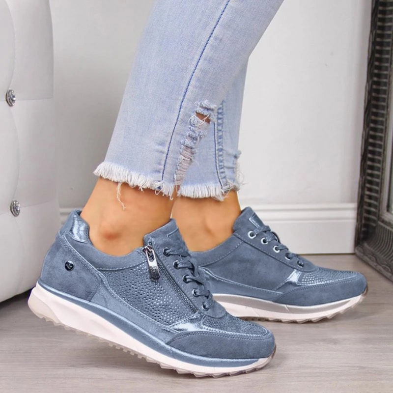 Trendy Ladies' Sports Shoes - Aria-Blue-2.5-Nora Luxe