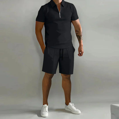 Stylish Mens Polo Shirt Set - Pexav